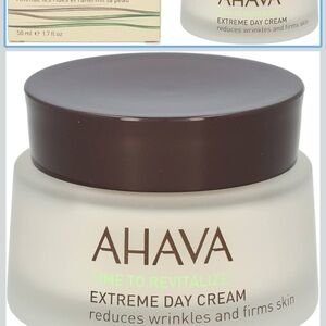 AHAVA Extreme Day Cream - Brown and Cream Jar